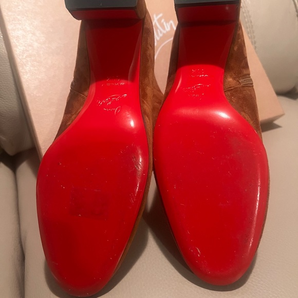 Christian Louboutin Ankle Boots - Turela 55 Veau Velour - Picture 4 of 5